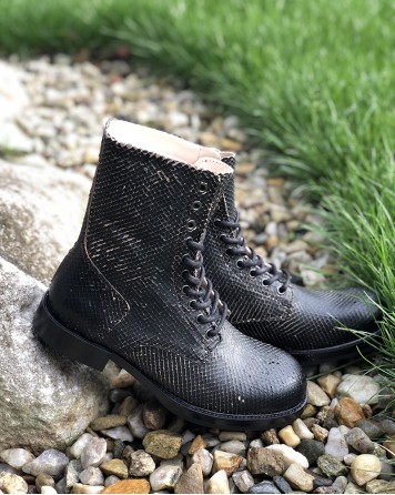 Boty dámské Diesel KOMB BOOT hadí